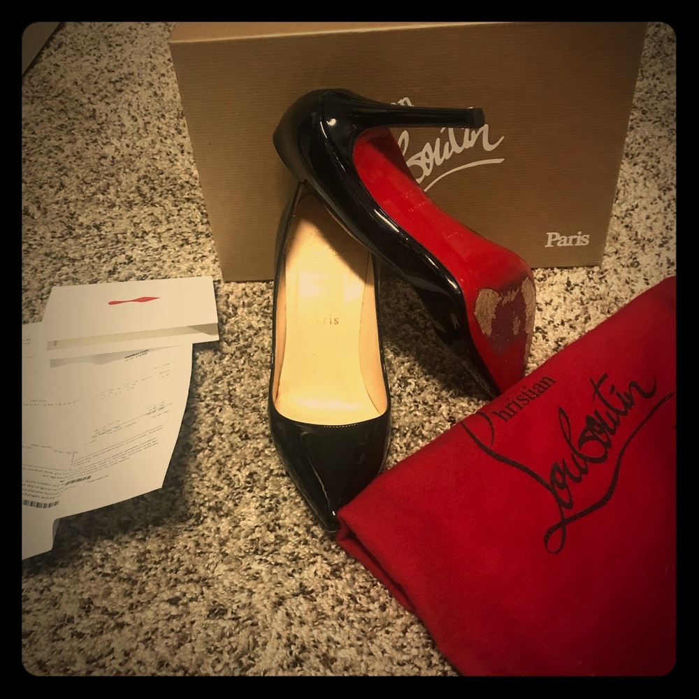 Black Christian Louboutin Heels